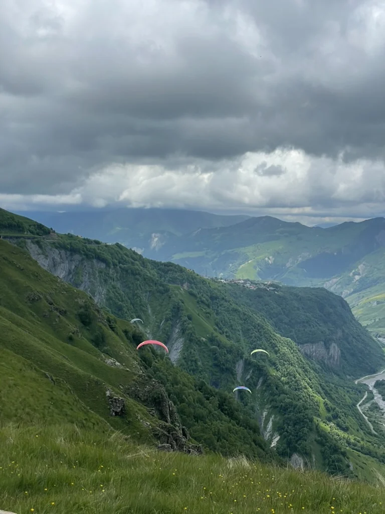 Tandem Flights in Gudauri